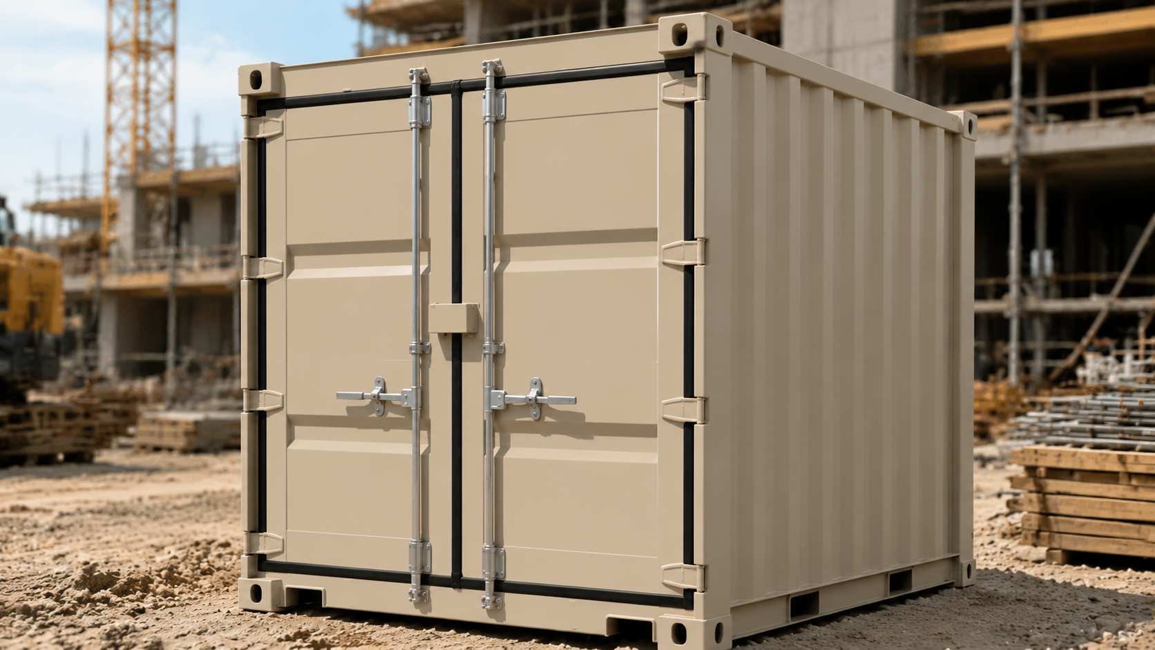 10 Foot Containers for Construction Sites