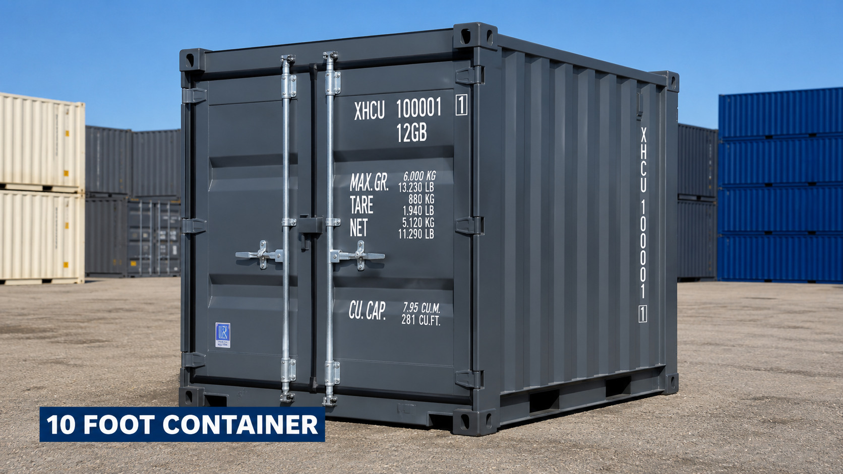 10 Foot Shipping Containers for Sale